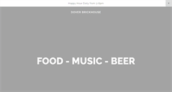 Desktop Screenshot of doverbrickhouse.com