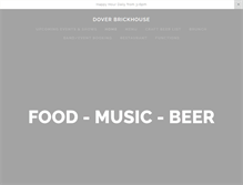 Tablet Screenshot of doverbrickhouse.com